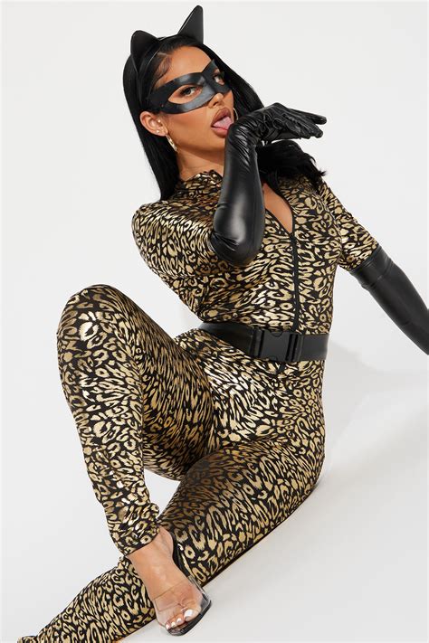 cat costume sexy|Cat Fight 5 Piece Costume Set